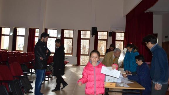 İlçemizde Öğrenci Meclisi Seçimi Yapıldı.