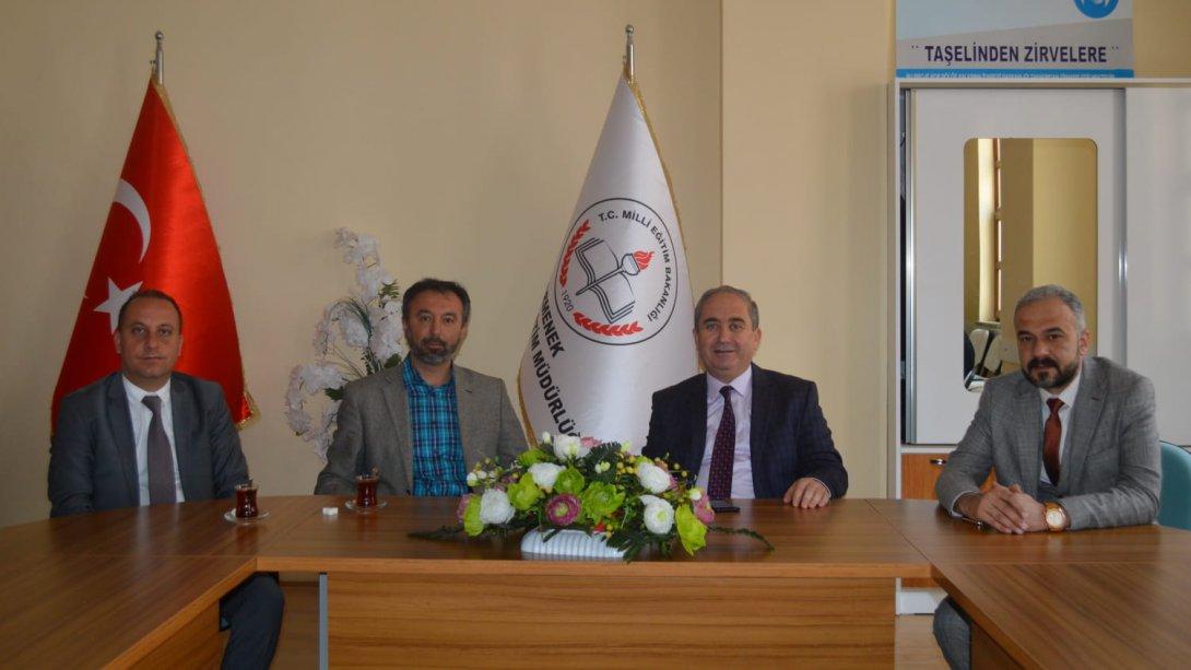 Ermenek Belediye Başkanı İlçe Milli Eğitim Müdürlüğümüzü Ziyaret Etti