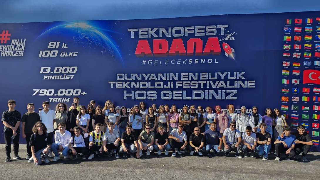 ERMENEK HASAN KALAN ANADOLU LİSESİ TEKNOFEST'TE